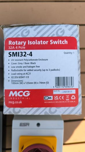 isolator switch