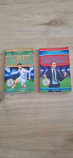 Two Ultimate Football Heroes Books Grealish and Southgate