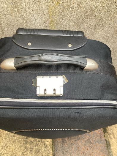 suit case on wheels