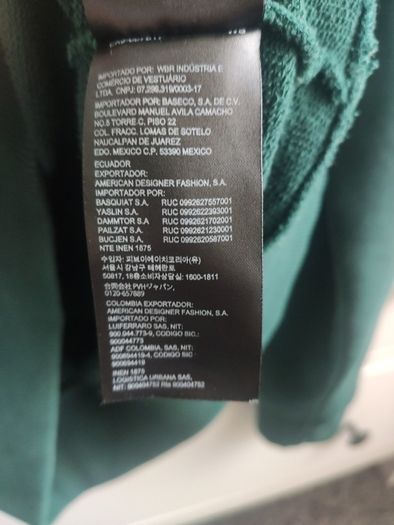 Calvin Klein Jeans Monogram Sweatshirt / Jumper Green Size S