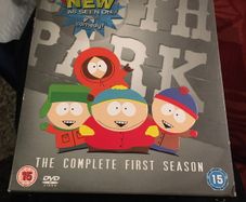 DVD Boxset x 2 - South Park Season 1 & 2