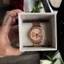 Armani Exchange  Rose Gold Crystal Ladies Watch Image 4
