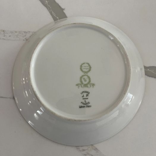Set of 11 Limoges porcelain soup bowls