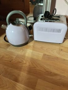 Silvercrest Lilac Kettle & Toaster
