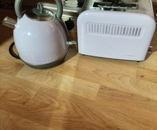 Silvercrest Lilac Kettle & Toaster