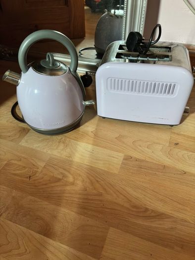 Silvercrest Lilac Kettle & Toaster