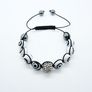 Shamballa Style Bracelet Crystal Disco Ball Image 3