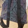 Holographic Geometric Reflective Back Pack Image 4