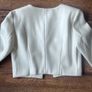 Cashmere Bridal Coat / Cream Jacket / Bridal Accessories Image 6