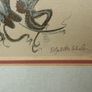 Elizabeth Whelan. A Pair of Signed Limited Edition Hand-Embellished Etchings Image 3