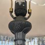 Vintage Art Nouveau Style Metal Table Lamp Image 8