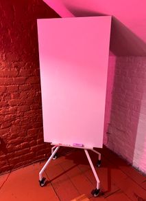 Large Mobile Whiteboard/Pinboard & XL Chalkboard