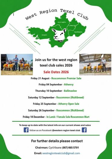 West Region Texel Club Premier Show & Sale