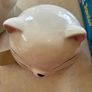 Lucky Cat Ceramic Cookie Jar with Lid Image 4