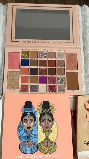 Huge eyeshadow palette 10euro sale Juvia s Kaleidos, urban decay, Laura Lee, rude cosmetics, jeffree star and more
