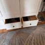 Caseys Furniture Altea Triple Wardrobe in Off White open to Offers. Image 4