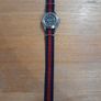 Sharp Scuba Master Divers Watch, Quartz Movement, Stainless Steel Case and Back. WR100M Japanese Movement, Nato Strap. Image 10