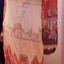 1960s 1970s Vintage Nightwear Wearable Art Dress Image 4