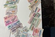 Set 100  PCS China Different Food Coupon , Real Notes Mix Grade Lot Chinese Rice Bill Meat Coupons Note Original Stamp all different ones some are UNC some used