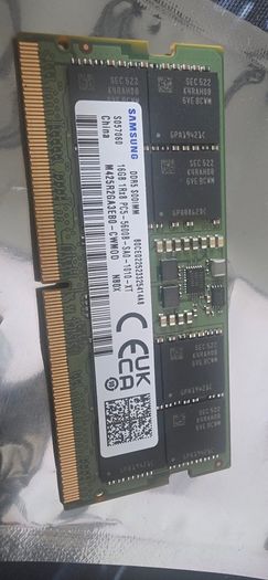 So dimm dd5 5600b 16gb Samsung.