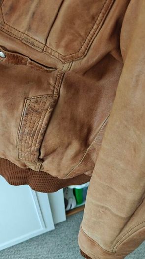 Classic Men's Aviatrix Tan Leather Jacket