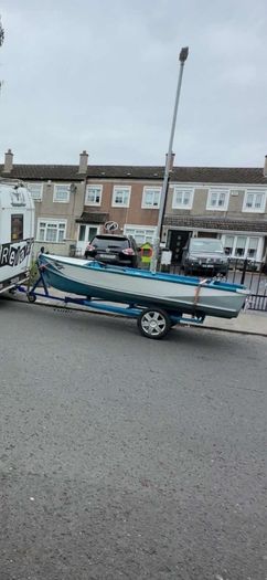 14ft aluminium boat combo