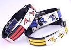 Men Stainless Steel Yellow Silicone  Bracelet. Surf Jewellery. Mens Jewellery