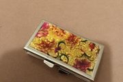 Mirrored 7 day pill box