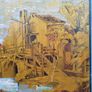 2 X old Painted wood panels Image 4