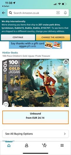 puzzle 100 pieces childrens gold jigsaw