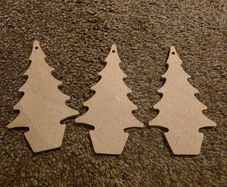 wooden xmas tree