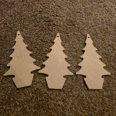 wooden xmas tree