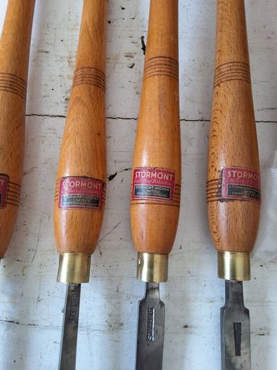 stormont woodturning set chisels