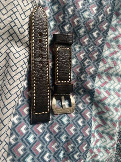 watch strap genuine leather Handmade by Uglai