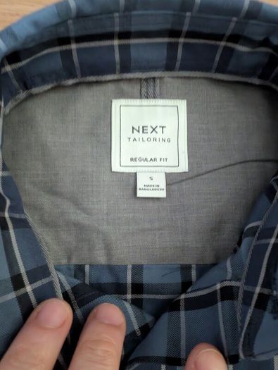 Next - brand new, unused, no tag's Regular fit long sleeve oxford shirt Size S