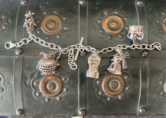 Vintage Sterling Silver bracelet 45g