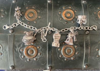 Vintage Sterling Silver bracelet 45g