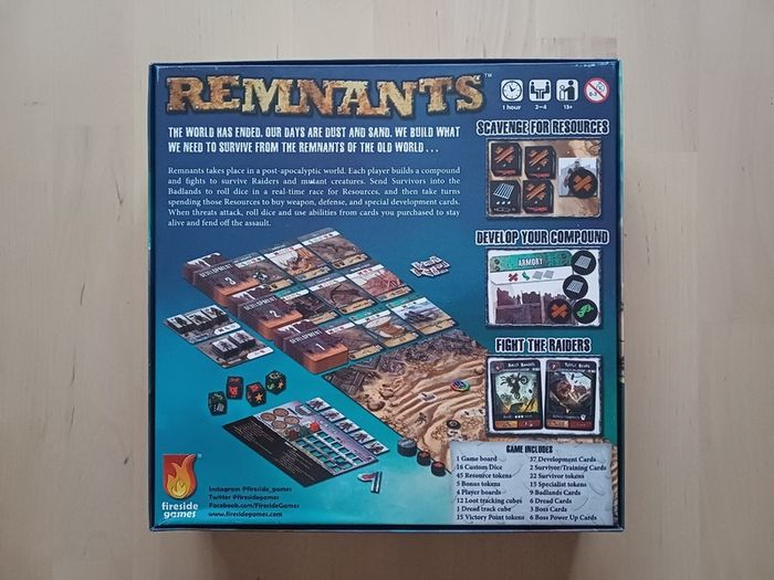 Remnants Science Fiction Board Game NEW SEALED