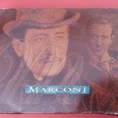 2001 MARCONI Set of 2 coins 925 Silver and 22ct gold