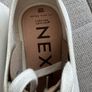 White Extra Wide Fit Patent Trainers Image 2