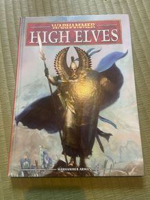 Warhammer High Elves 8th edition army book