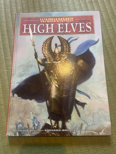Warhammer High Elves 8th edition army book