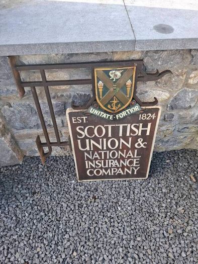 Cast Iron Sign
