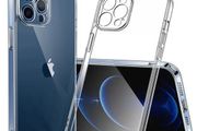 iPhone 12 Pro Max Case Transparent Soft TPU Silicone Clear Back Cover