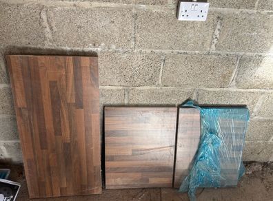 Pfleiderer laminate worktop offcuts
