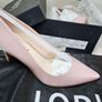 Lodi Mavi stiletto court low heel eco leather patent court shoes RRP 135 euro size UK 4 new & boxed Image 5