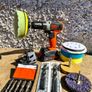 Black+Decker 18V Cordless Drill. Complete Tool & Polishing Set Image 3