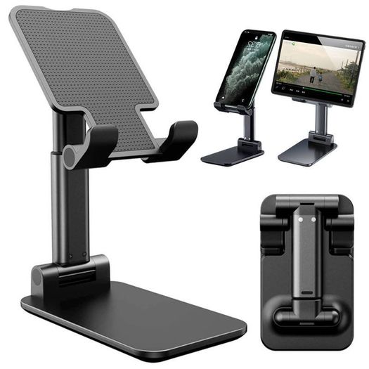 New Universal Metal Desk Folding Telescopic Phone Tablet Bracket Stand #1076