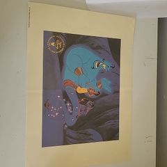 DISNEY Aladdin Lithograph