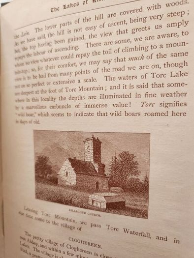 Souvenir Of Killarney. Rare 1892 First Edition Hardback In Good Condition.